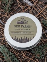 Rosemary Pine Tallow Beard Balm