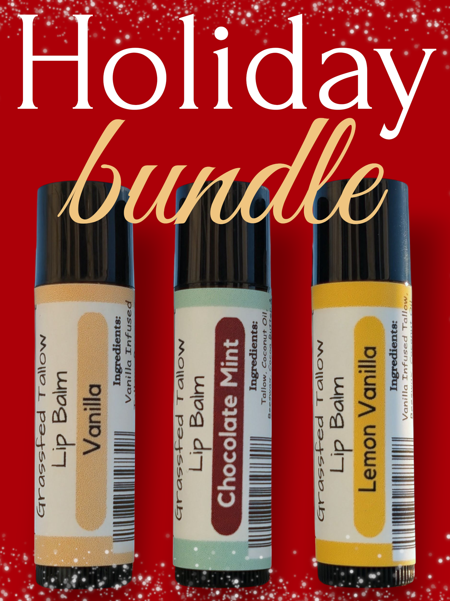 Lemon Vanilla Lip Balm